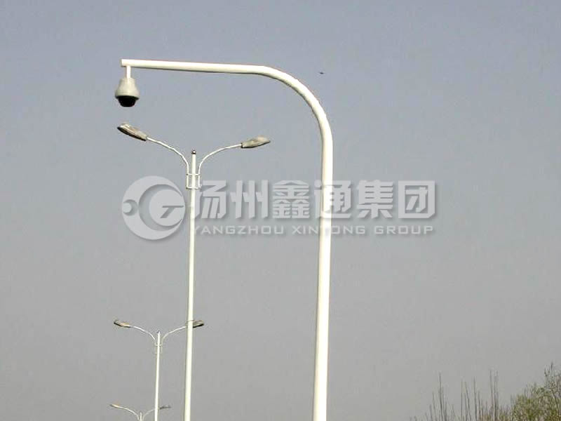 DJG-014，電子警察桿，彎臂球機(jī)桿