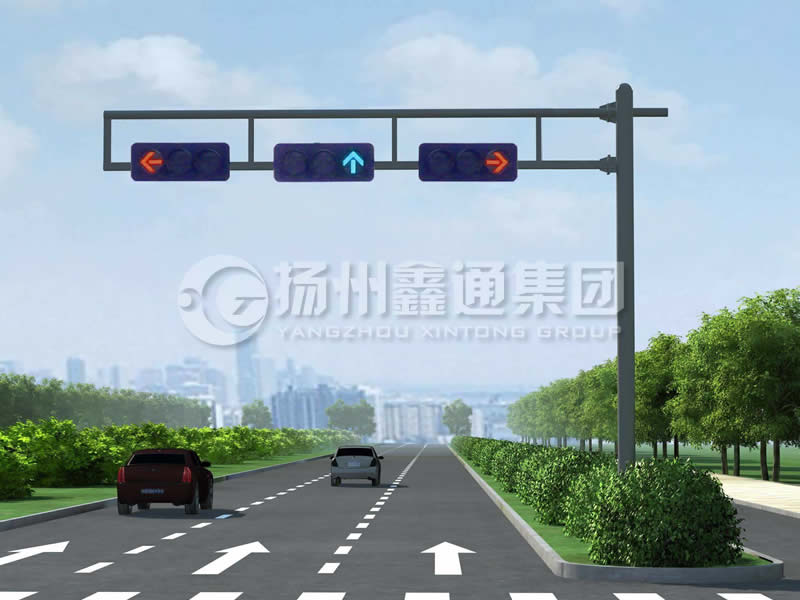 XHDG-040，F(xiàn)型框架信號(hào)燈桿